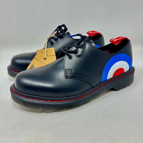 Dr. Martens 19 The Who 1461 Target Black Oxford NEW - Picture 2 of 12